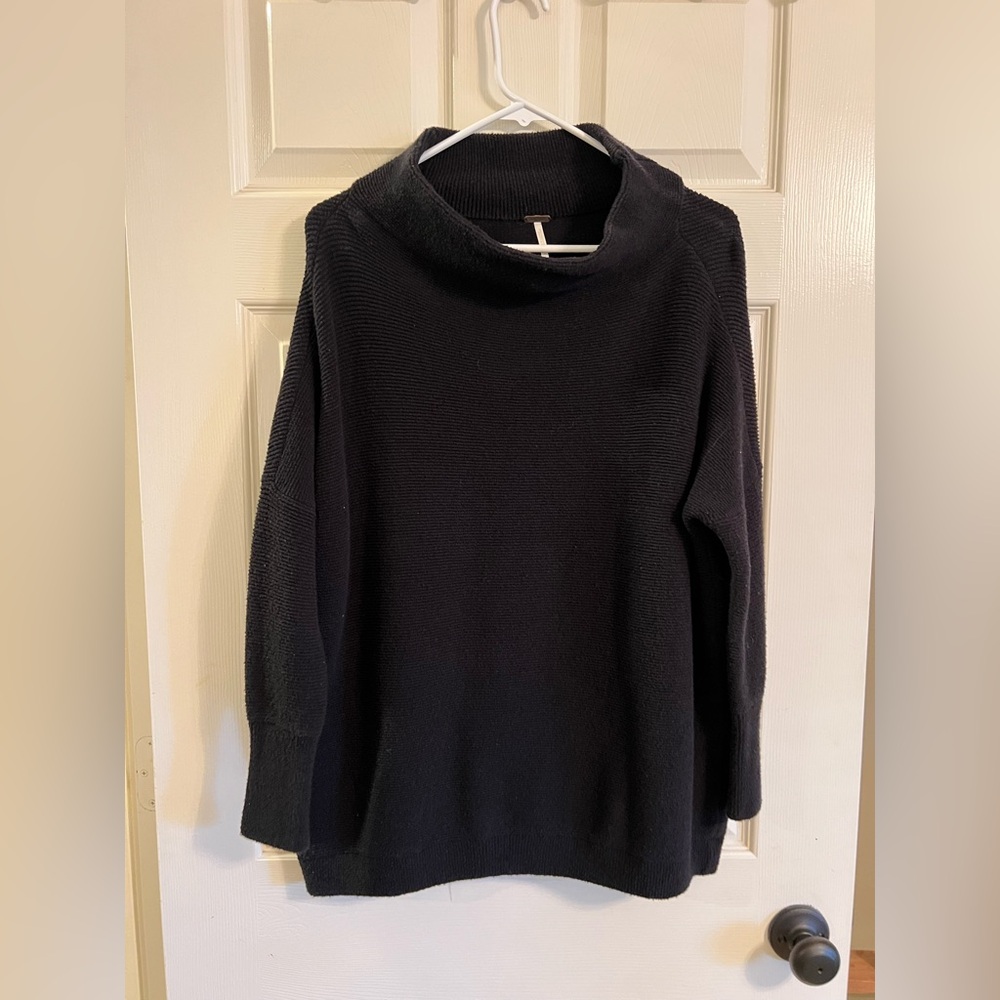 Free people black ottoman sweater